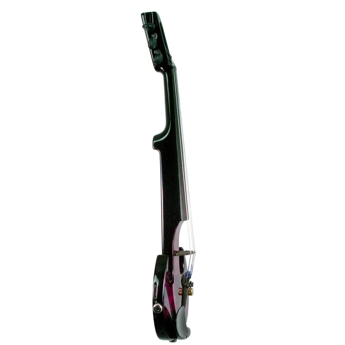 Wood Violins Stingray Pro 5-string electric violin, Purple Lightning custom finish - Image 2