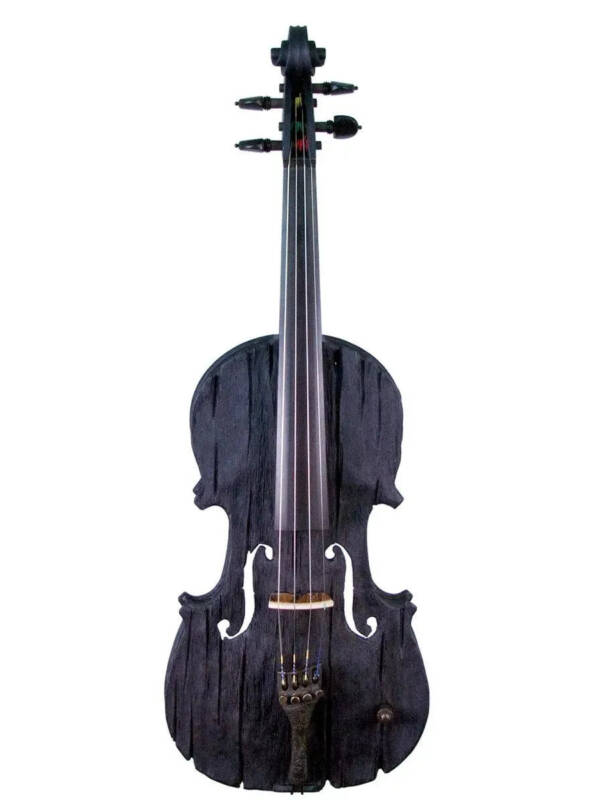Stratton Gypsy 4-string electric violin, Deep Black finish