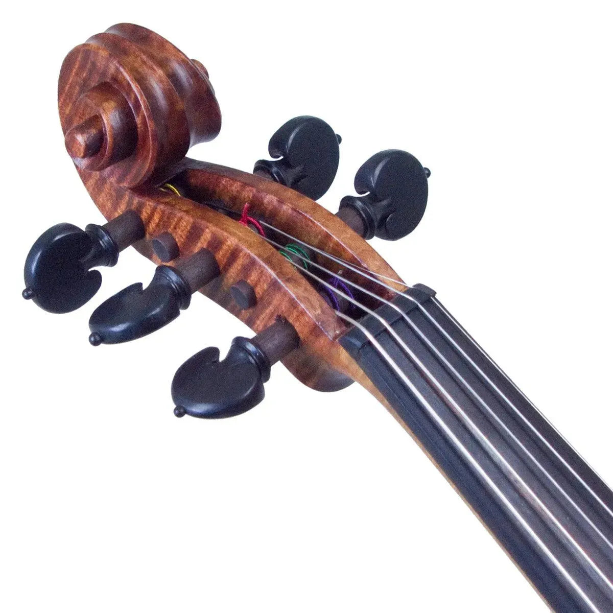 Stratton Gypsy 5-string electric violin, Antiqued Gypsy Finish, with Starfish Designs bridge - Image 23