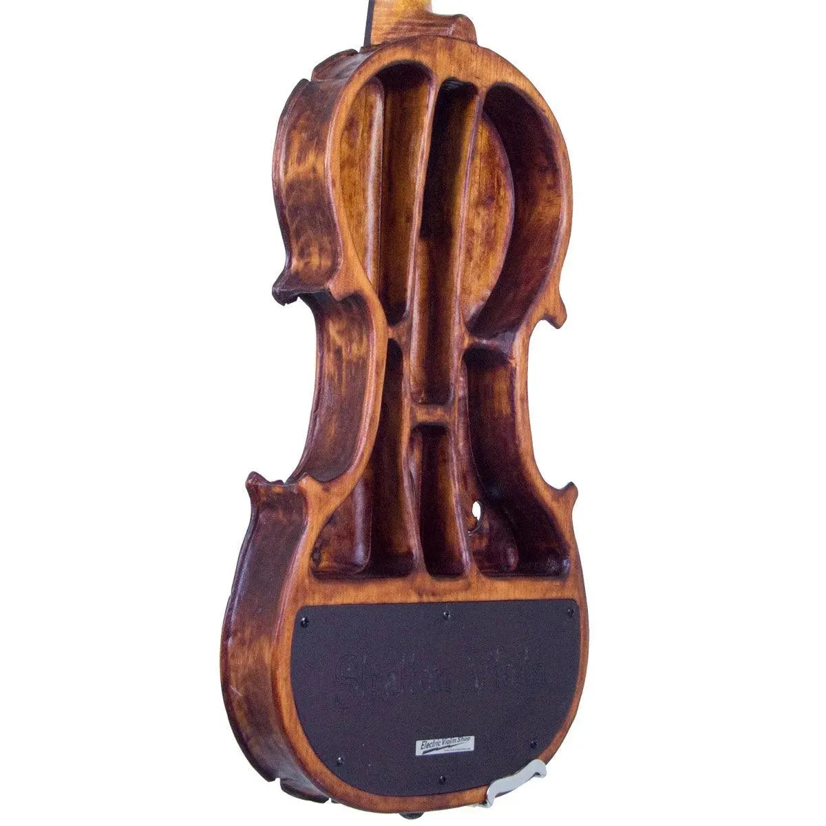 Stratton Gypsy 5-string electric violin, Antiqued Gypsy Finish, with Starfish Designs bridge - Image 14