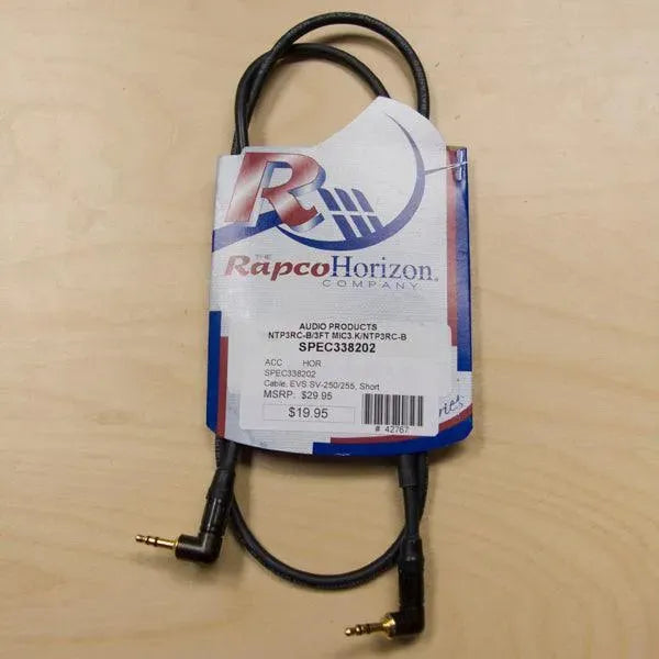 RapcoHorizon 3-Foot Right Angle Stereo Mini Plug Cable for Yamaha SV250/SV255