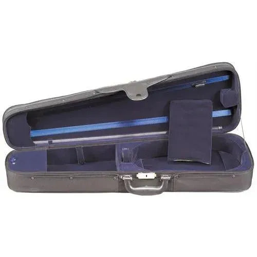 Toshira TC-100 violin case, black/blue