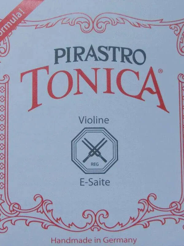Pirastro Tonica Ball End Violin E string, silvery steel