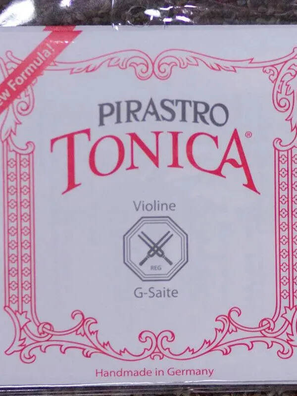 Pirastro Tonica Violin Set, Ball End E