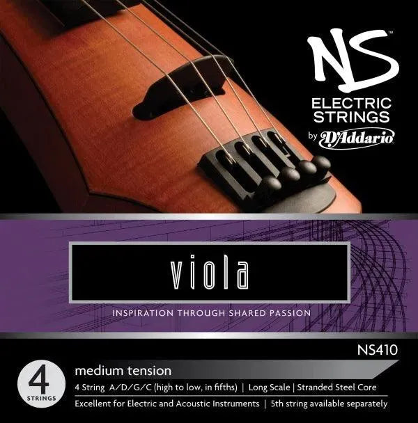 D'Addario NS Electric Viola String Set