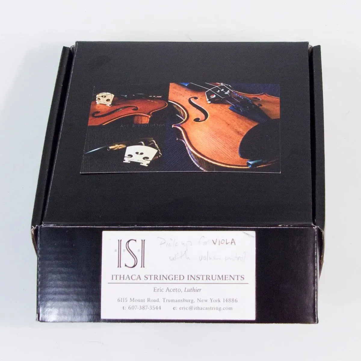 ISI Aceto/Violect Deluxe Pickup for VIOLA with Volume Control & 1/4-inch Jack in Chin Rest - Image 2
