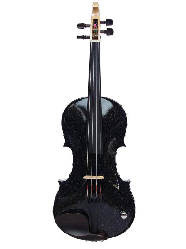 Volta Lumen 4-string hollow-body electric violin with LEDs