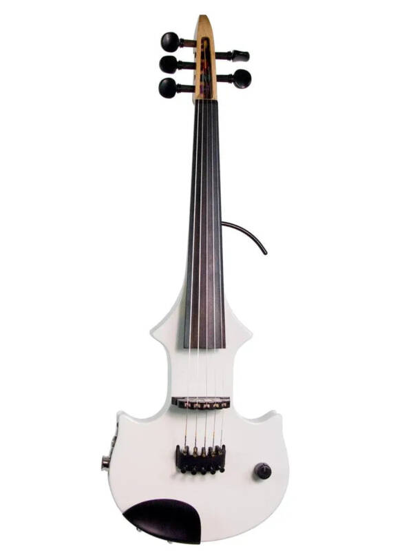 ZETA JV45 Jazz Fusion 5-string violin, gloss white