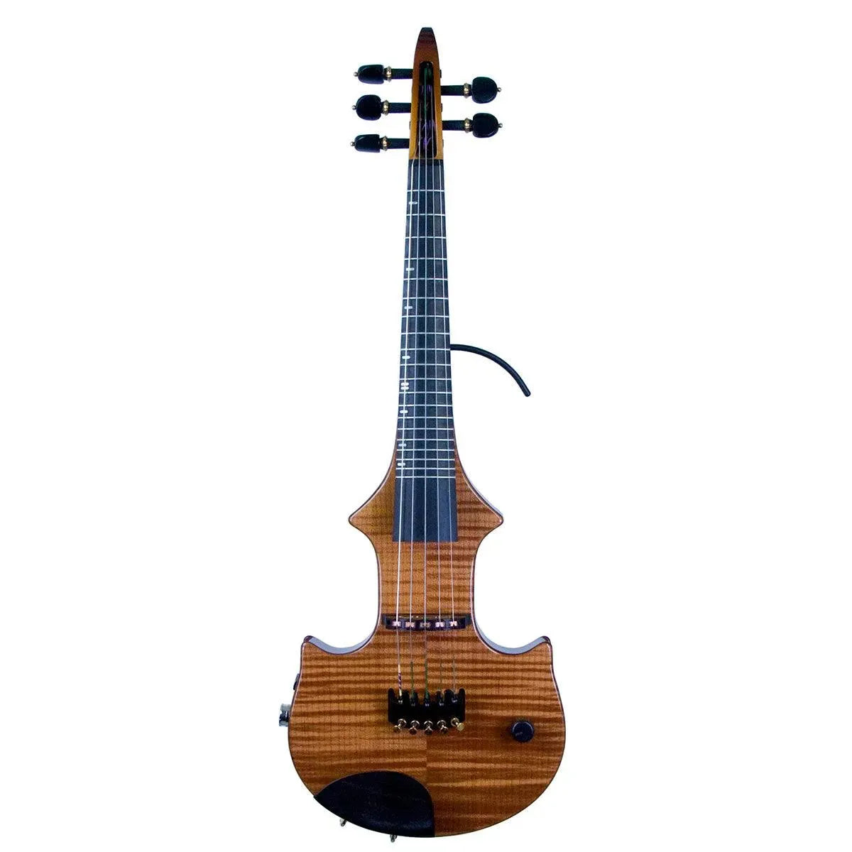 ZETA JV45 Jazz Fusion 5-string fretted electric violin, roasted honey maple