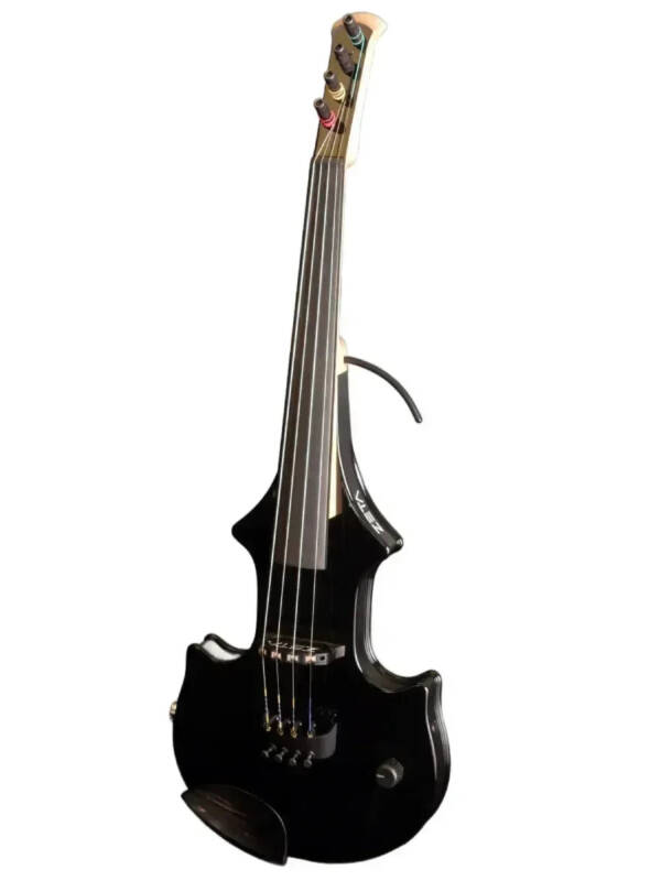 ZETA JV44 Jazz Fusion violin, gloss black with Imbus pegs