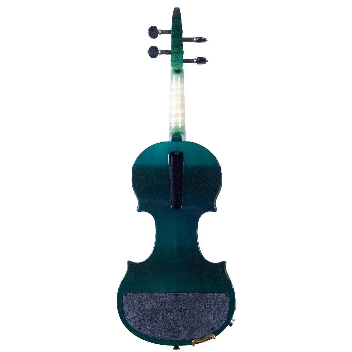 ZETA CV44 Jazz Classic violin, Transparent Green Flamed Maple - Image 5