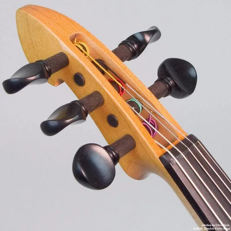 ZETA JV45 Jazz Fusion 5-string electric violin, Gloss Black - Image 15
