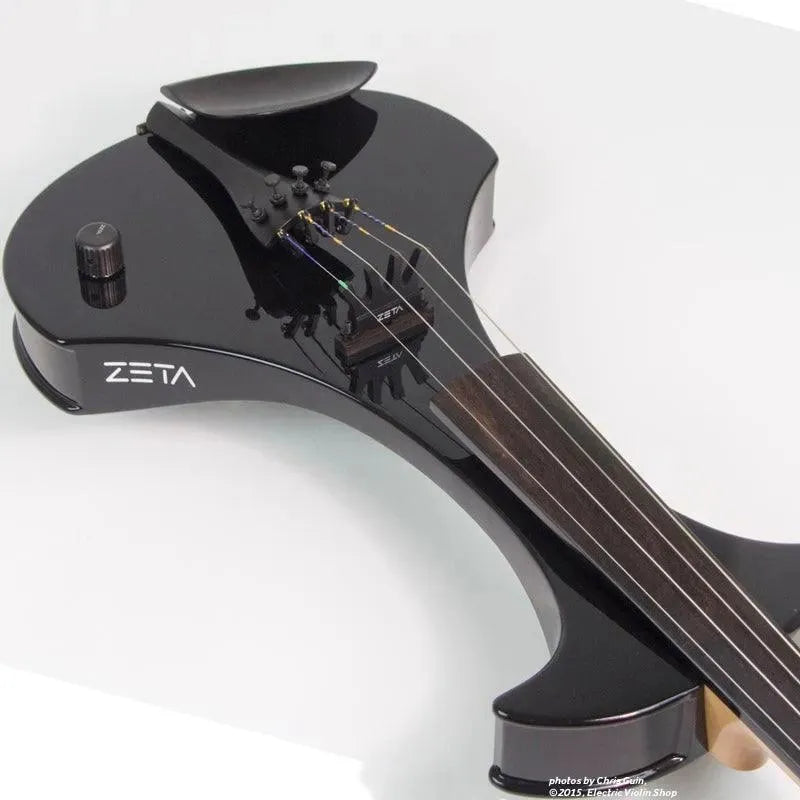 ZETA SV24 Strados Modern violin, gloss black - Image 15