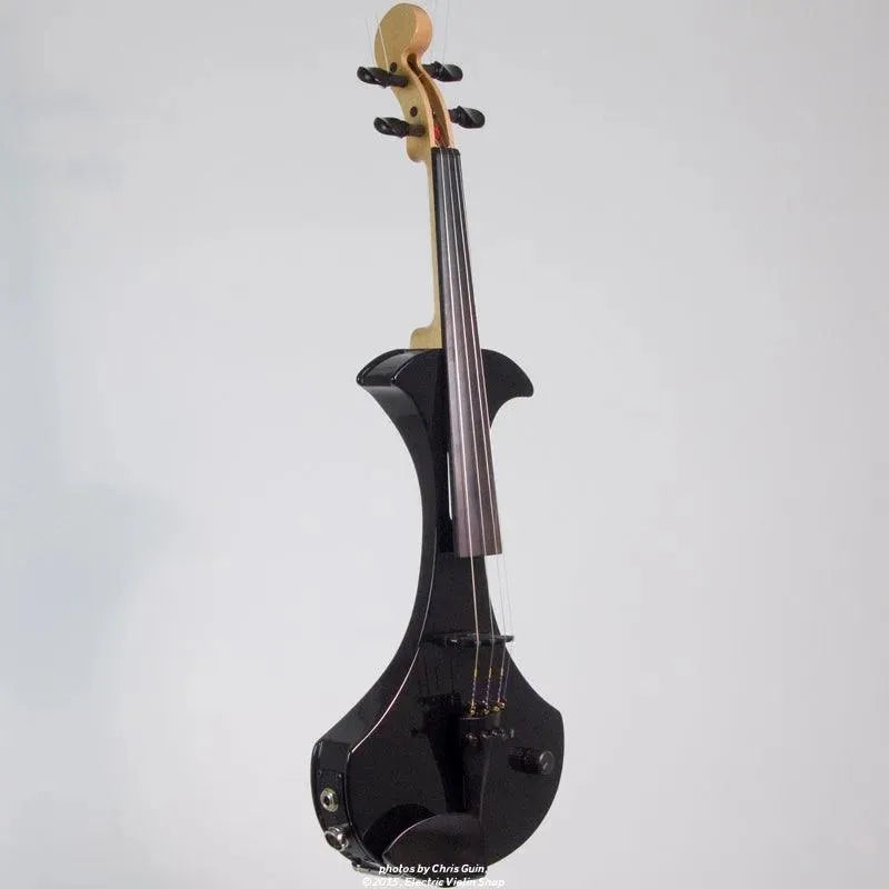 ZETA SV24 Strados Modern violin, gloss black - Image 3