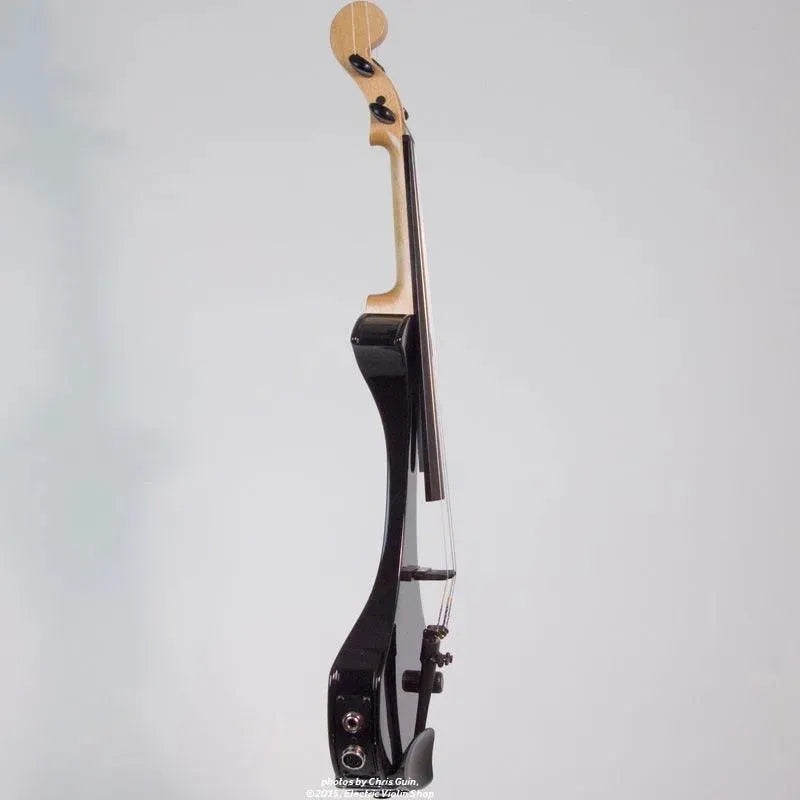 ZETA SV24 Strados Modern violin, gloss black - Image 4