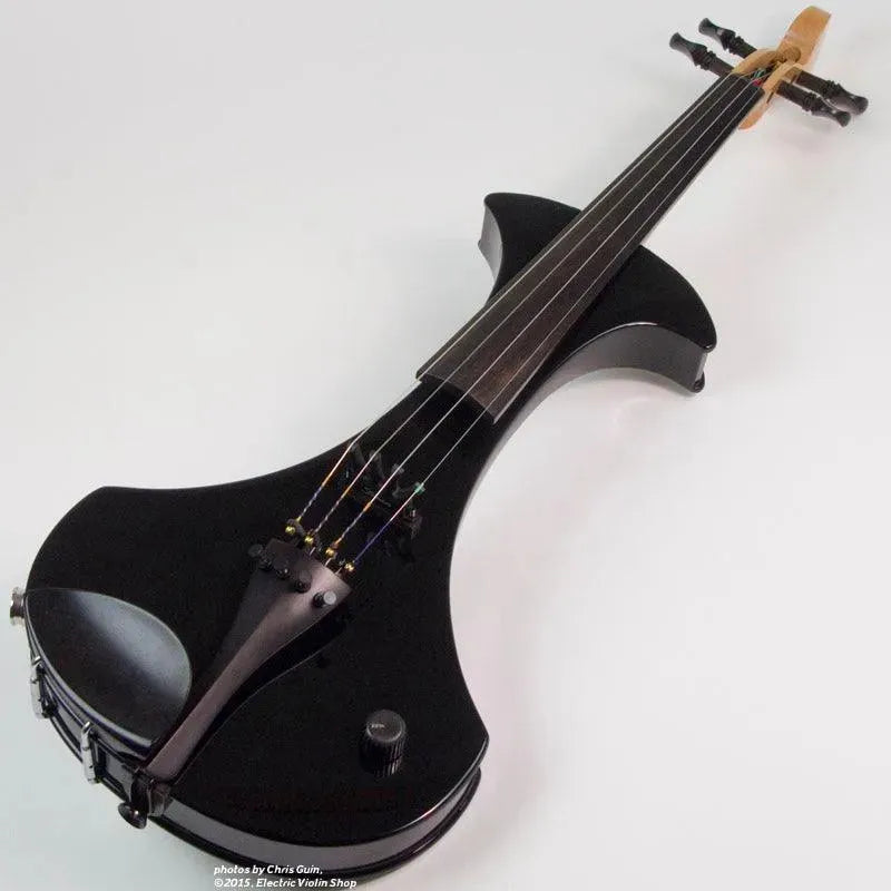 ZETA SV24 Strados Modern violin, gloss black - Image 13
