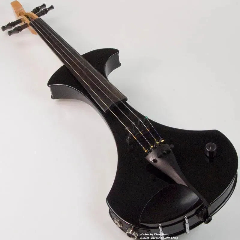 ZETA SV24 Strados Modern violin, gloss black - Image 12