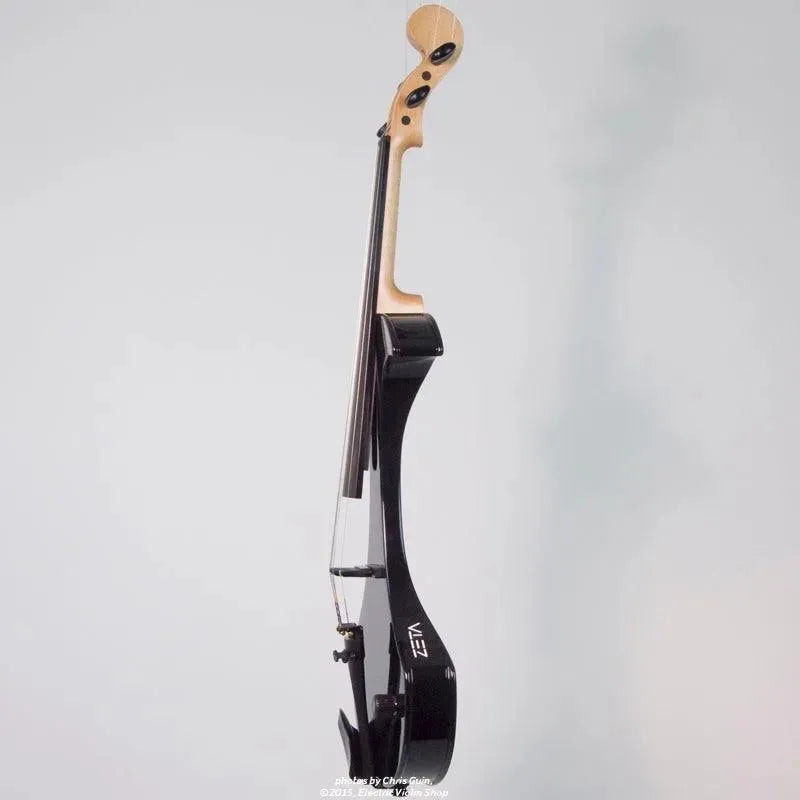 ZETA SV24 Strados Modern violin, gloss black - Image 8